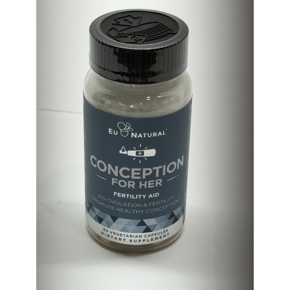 Eu natural Conception For Her, Fertility Aid Vitamins & Minerals 60 Capsules
